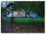Project sign in front of Pos 3